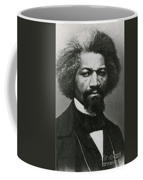 History Coffee Mug featuring the photograph Frederick Douglass, African-american by Photo Researchers