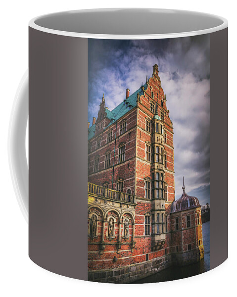 Hillerod Coffee Mug featuring the photograph Frederiksborg Castle Hillerod Denmark by Carol Japp