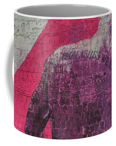 Detroit Coffee Mug featuring the photograph From Ashes We Rise #1 by Pravin Sitaraman