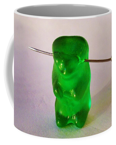 Green Coffee Mug featuring the photograph Headache by Martin Cline