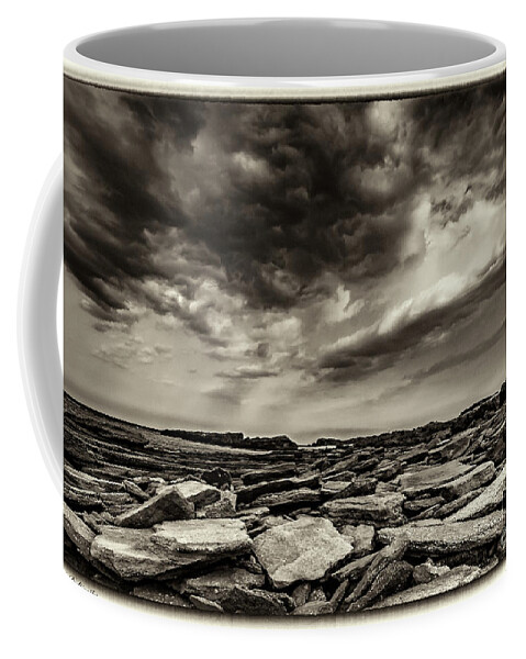 Nature Coffee Mug featuring the photograph Here comes the storm 06 by Arik Baltinester