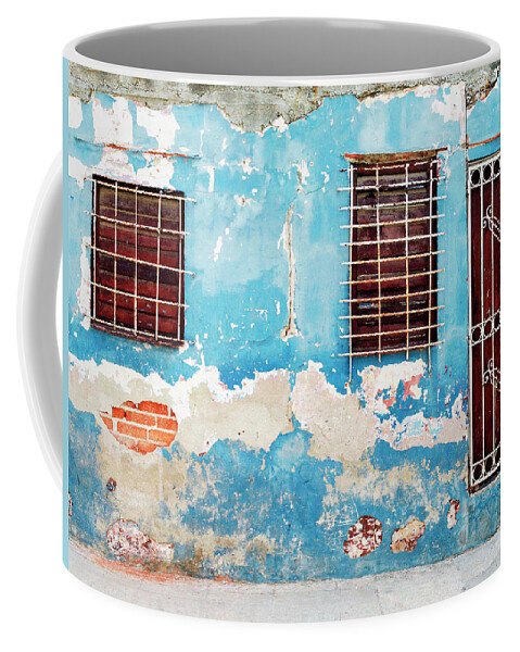 Old Building Coffee Mug featuring the photograph Homeland Security #2 by Dominic Piperata