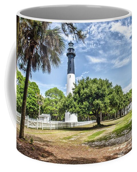 Hunting Island Coffee Mug featuring the photograph Hunting Island Lighthouse by Scott Hansen