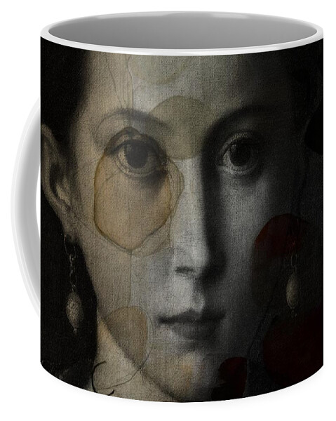 Portrait Coffee Mug featuring the digital art I Don't Know Why - by Paul Lovering