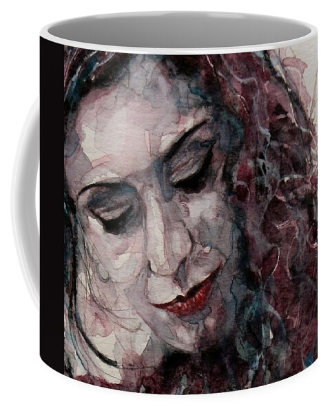 Female Coffee Mug featuring the painting If You Leave Me Now by Paul Lovering