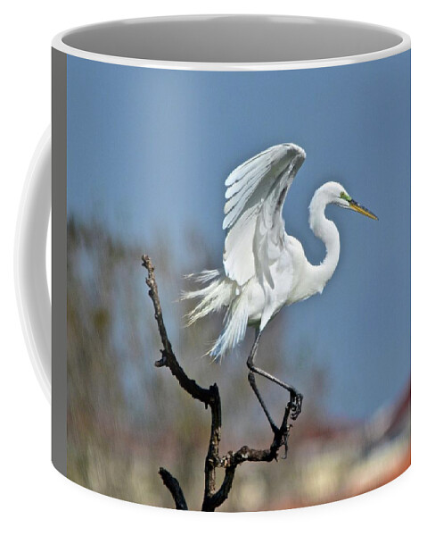 Bird Coffee Mug featuring the photograph I'll Fly Away #1 by Carol Bradley