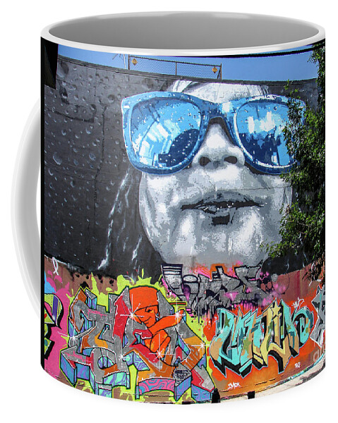 2015 Coffee Mug featuring the photograph Inwood Street Art #2 by Cole Thompson