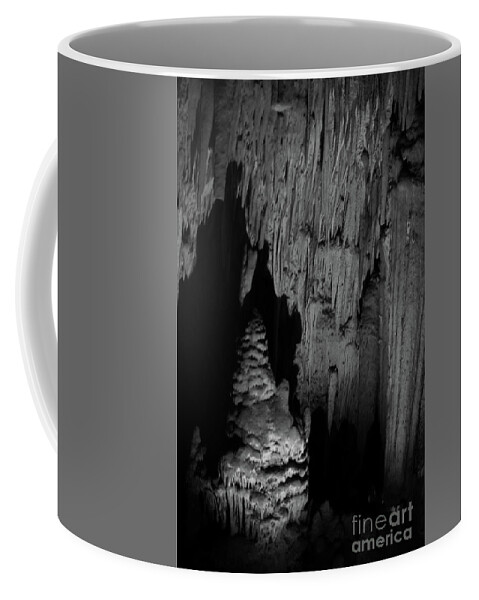 Monochrome Coffee Mug featuring the photograph Jewel Cave VI #1 by Cassandra Buckley