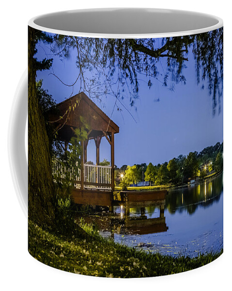 Kennedy Park Coffee Mug featuring the photograph Lake at Kennedy Park #1 by SAURAVphoto Online Store