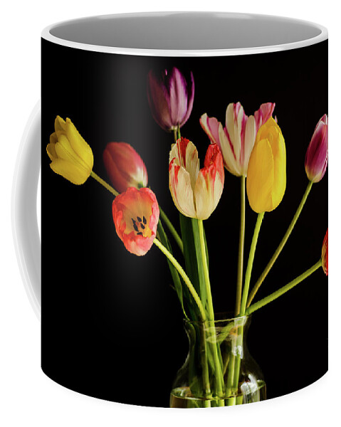 Tulips Coffee Mug featuring the photograph Late Bloomers #1 by Nick Boren
