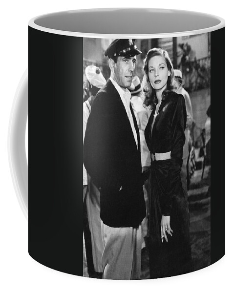 Lauren Bacall Humphrey Bogart To Have And Have Not 1944 Coffee Mug featuring the photograph Lauren Bacall Humphrey Bogart To Have and Have Not 1944 #2 by David Lee Guss