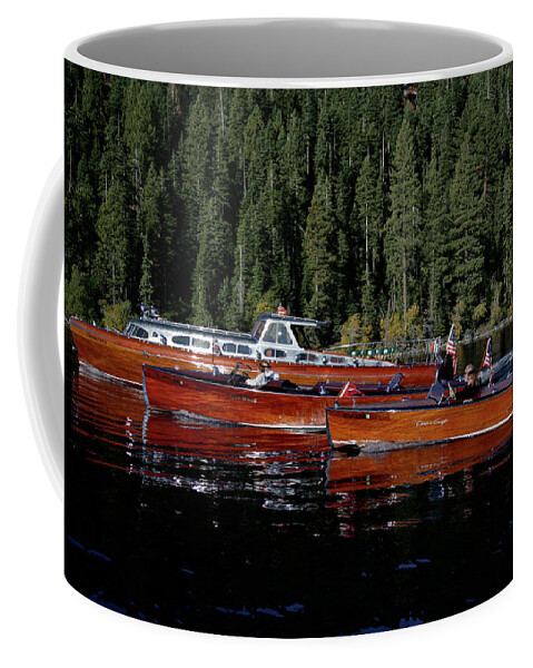  Yacht Coffee Mug featuring the photograph Sunday Classics by Steven Lapkin