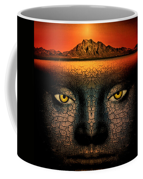 Composite Coffee Mug featuring the photograph Mirage by Jim Painter