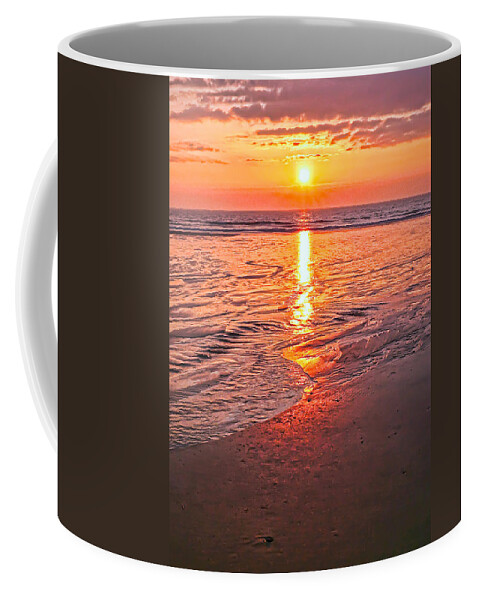 Seascape Coffee Mug featuring the photograph Morning by Gouzel -