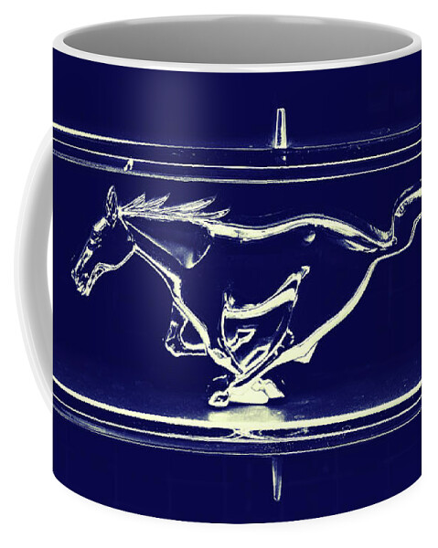 Mustang Coffee Mug featuring the photograph Mustang #1 by Mountain Dreams