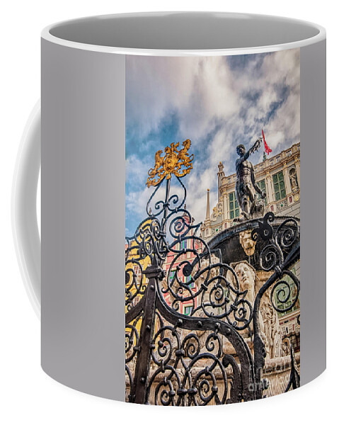 City Coffee Mug featuring the photograph Naptune's Fountain #1 by Mariusz Talarek