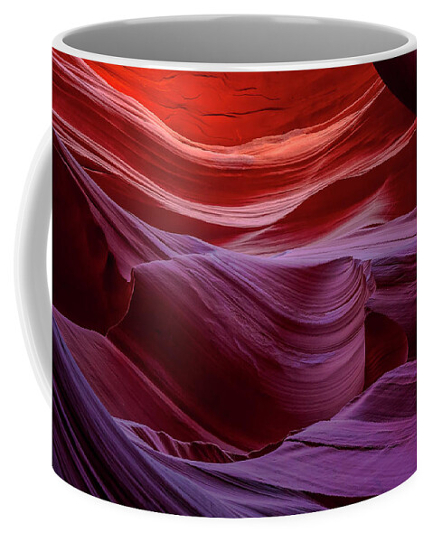 Amazing Coffee Mug featuring the photograph Navajo Kiss #1 by Peter Lakomy