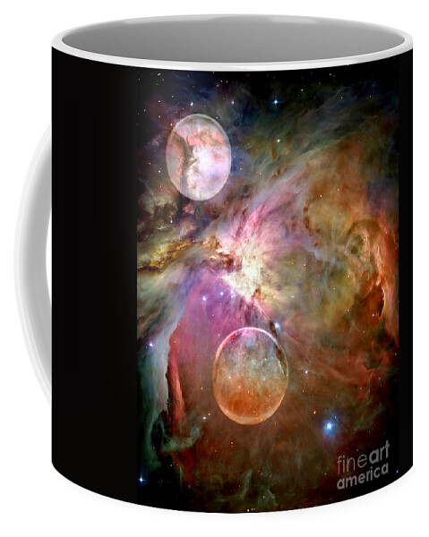 Nasa Coffee Mug featuring the photograph New Worlds #1 by Jacky Gerritsen