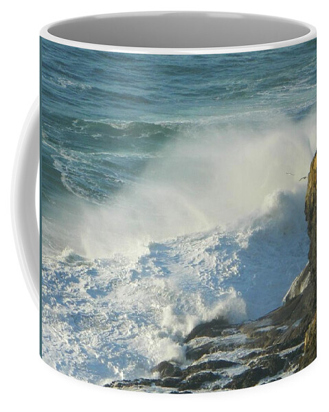 Oregon Coffee Mug featuring the photograph Ocean View #1 by Gallery Of Hope 