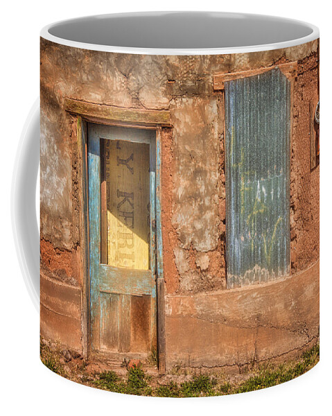 Adobe Coffee Mug featuring the photograph Old Adobe #3 by Diana Powell