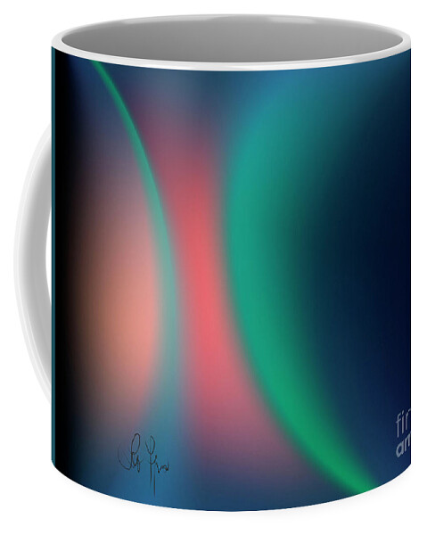 Opinions Coffee Mug featuring the digital art Opinions #1 by Leo Symon