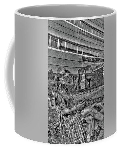 Surrealistic Coffee Mug featuring the photograph Out of Phase 2 #1 by Andy Lawless