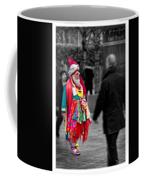 London Coffee Mug featuring the photograph Overdressed in London by Peggy Dietz