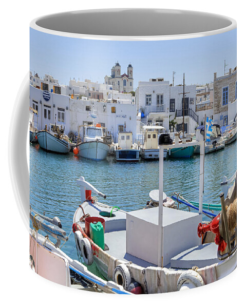 Naoussa Coffee Mug featuring the photograph Paros - Cyclades - Greece #1 by Joana Kruse