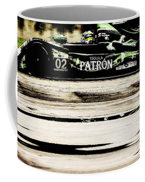 Motorsports Coffee Mug featuring the photograph Patron #2 by Michael Nowotny