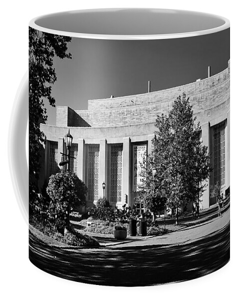 Indiana University Coffee Mug featuring the photograph Performance Arts Center - Indiana University #1 by Mountain Dreams
