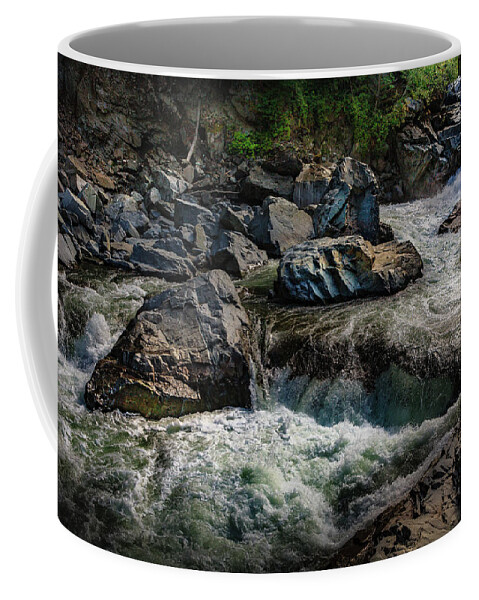 Pilchuck River Coffee Mug featuring the photograph Pilchuck River, WA by Mike Penney