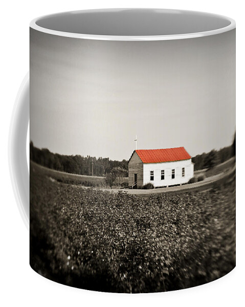 Church Coffee Mug featuring the photograph Plantation Church by Scott Pellegrin