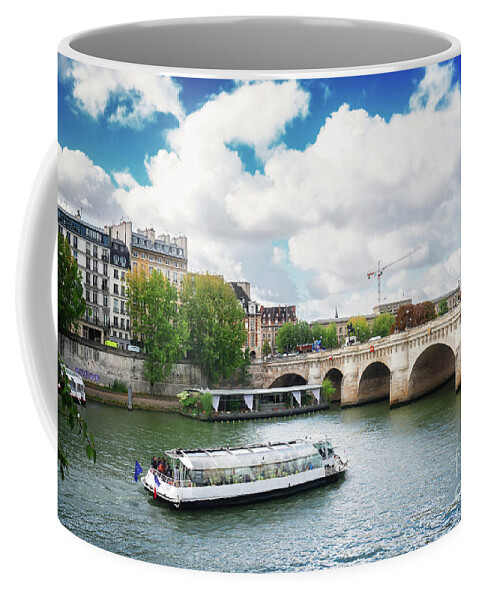 Paris Coffee Mug featuring the photograph Pont Neuf, Paris, France #2 by Anastasy Yarmolovich