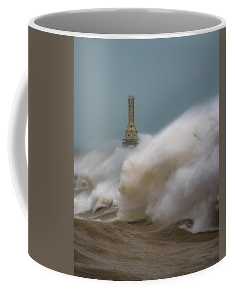 Storm Coffee Mug featuring the photograph Power #1 by Brad Bellisle