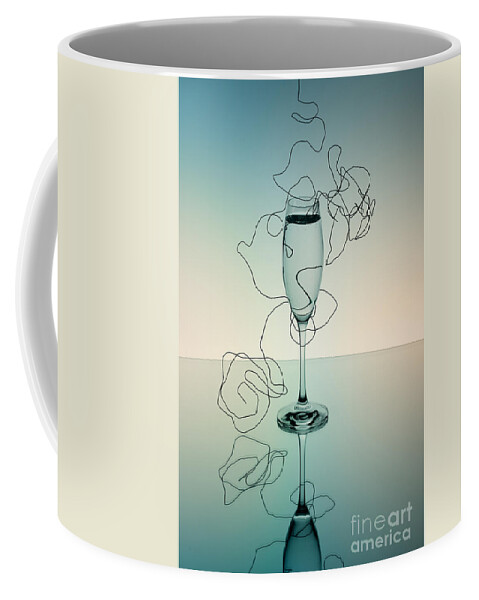 Glass Coffee Mug featuring the photograph Reflection by Nailia Schwarz