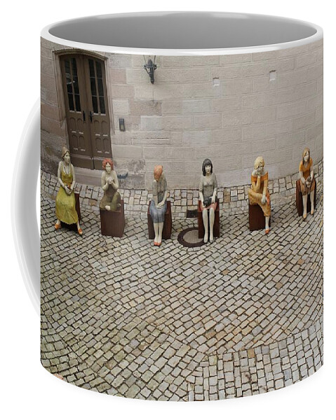 Sculpture Coffee Mug featuring the photograph Sculpture #1 by Jackie Russo