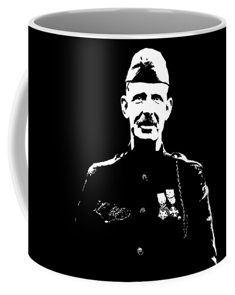Sergeant York Coffee Mug featuring the mixed media Sergeant Alvin York Graphic by War Is Hell Store