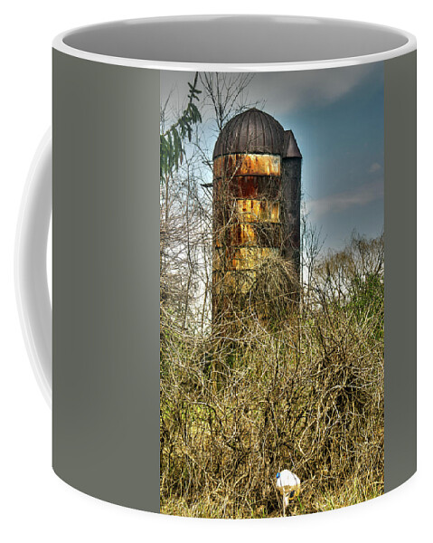  Coffee Mug featuring the photograph Silo #1 by Melissa Newcomb
