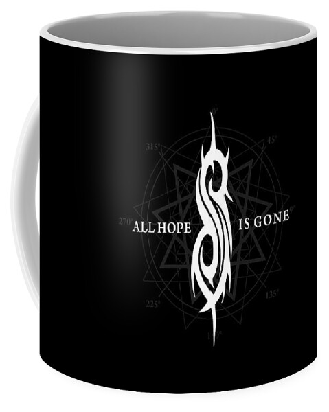 Slipknot Coffee Mug featuring the digital art Slipknot #1 by Super Lovely