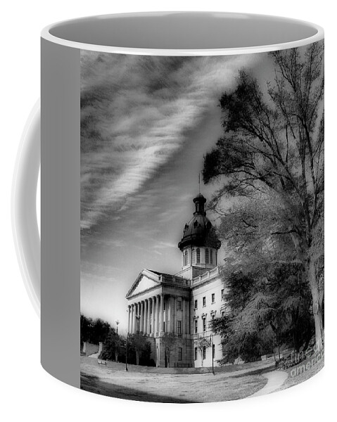 Scenic Tours Coffee Mug featuring the photograph South Carolina State House #1 by Skip Willits