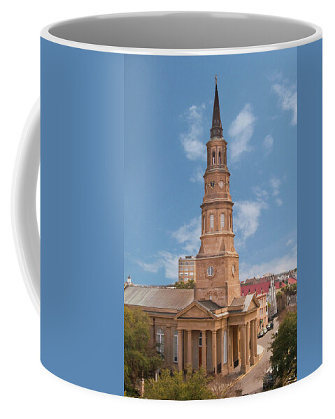 Charleston Coffee Mug featuring the photograph St Philips Episcopal Church by Bill Barber