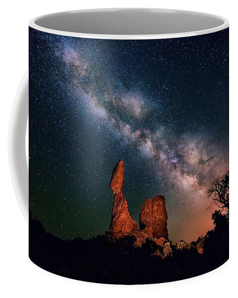 Stars Coffee Mug featuring the digital art Stars #1 by Super Lovely