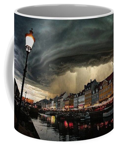 Storm Coffee Mug featuring the photograph Storm #1 by Jackie Russo