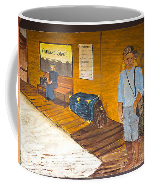 Art Coffee Mug featuring the photograph Street Art - Melba, ID #1 by Dart Humeston