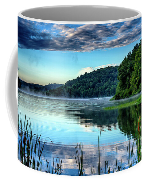 Big Ditch Lake Coffee Mug featuring the photograph Summer Morning on the Lake #3 by Thomas R Fletcher