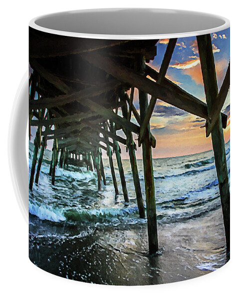 Color Coffee Mug featuring the photograph Summer Sunrise -3 #1 by Alan Hausenflock