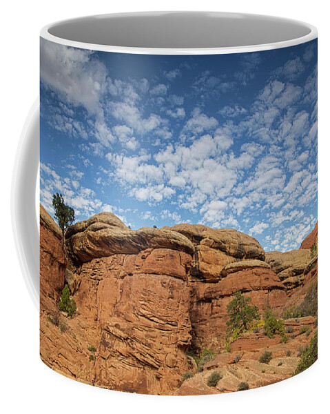 Canyonlands National Park Coffee Mug featuring the photograph Sunset in Chesler Park #1 by Kunal Mehra