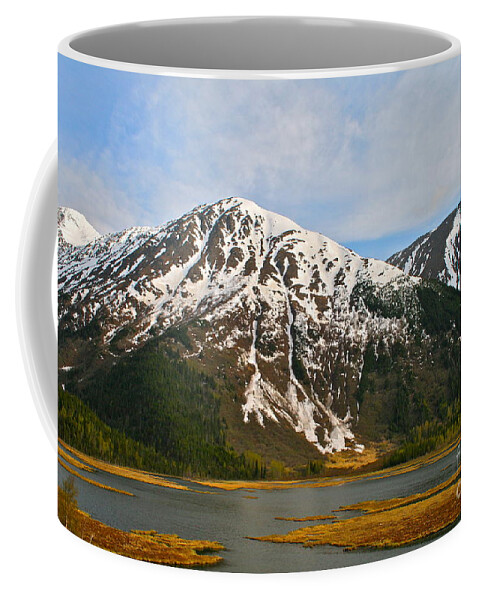 Mountain Coffee Mug featuring the photograph Tern Lake #1 by Rick Monyahan