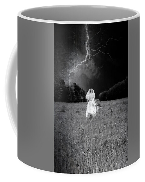 Female Coffee Mug featuring the photograph The Bride #1 by Joana Kruse