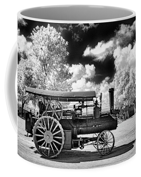 Infrared Coffee Mug featuring the photograph The old way of farming #3 by Paul W Faust - Impressions of Light